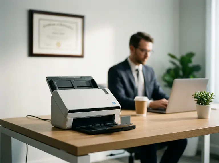 Сертификат на сканер